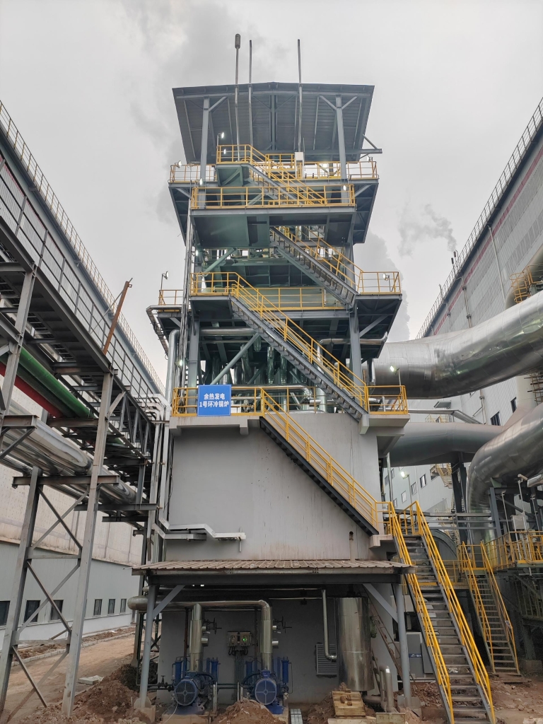 南京圣諾公司達州鋼鐵燒結余熱發電項目并網發電一次成功